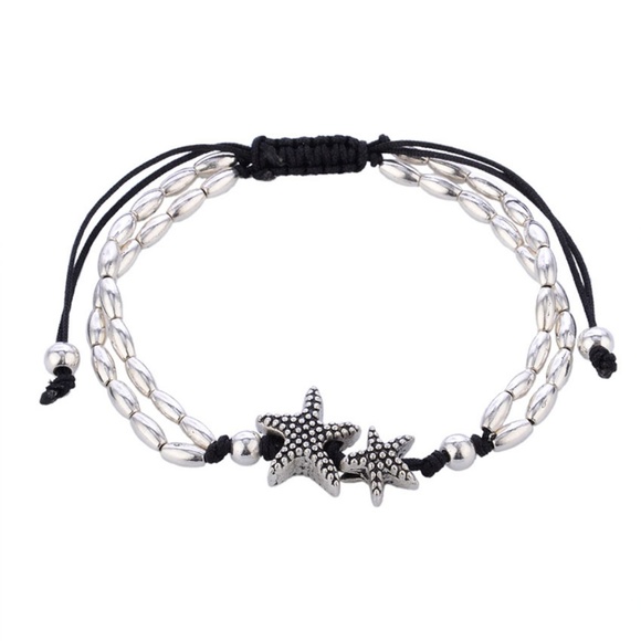 FC7 | Boho Foot Chain Starfish Ankle Bracelet - Picture 2 of 8